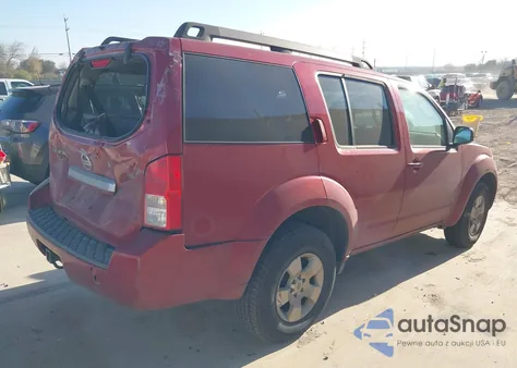 2010 Nissan Pathfinder S Fe+ z USA, uszkodzony, nr VIN 5N1AR1NN5AC604630